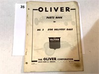 OLIVER PARTS BOOK