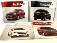 4 CHEVY PAMPHLETS