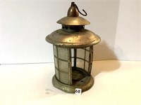 METAL & GLASS LANTERN