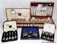 Vintage Silver Plated Boxed Sets