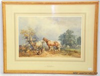William Burgess Painting 'The Horse Fair'