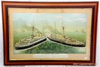 Maritime Print The Victoria & Camperdown Disaster