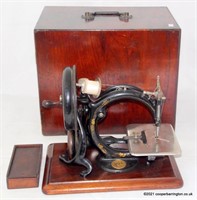Rare Antique Willcox and Gibbs Sewing Machine