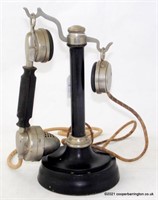 Early French Unis Candlestick Telephone