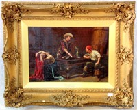 Harold Piffard  'The Captive'  Painting on Canvass