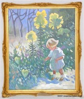 Dorothea Sharp The Young Gardener Painting