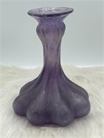 Stretched glass vase