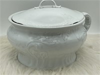 Large White Chamber Pot