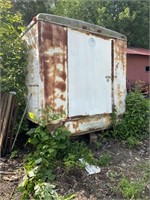 White Cargo Trailer