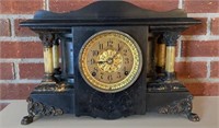 Antique Seth Thomas footed mantle clock