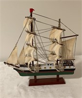Wooden Ship Display