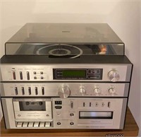 Sears Compact Stereo Am- Fm Radio Phonograph -Tape