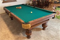 Steepleton Pool Table 4' x 8'- in great condition!