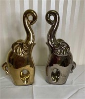 Silver & Gold Elephant Displays