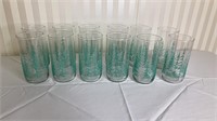 12 Arby’s Evergreen Goblets