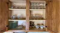 Box lot of glassware