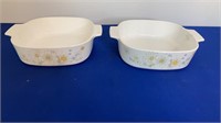 Pair of Corning Ware 2qt dishes