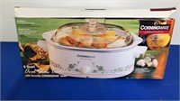 Corning Ware Electric 6 Quart Oval Slow Cooker
