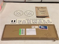 Farmall Decals, M Decals, And Battery Ignition Man
