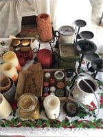 Candles, Candle Holders, and Candle Warmers