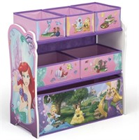 Delta Children Disney Princess 6 Bin Toy Organizer