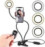 Selfie Ring Light with Stand and Cell Phone Holder