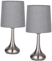 Small Table Lamps Set of 2, Nightstand Desk Lamps