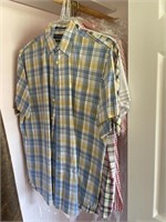 Men’s Short Sleeve Button Shirts, Polo Shirts (