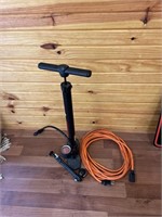 Bicycle Pump and Extension Cord