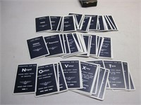 Vintage US Navy International Code/Signal Cards