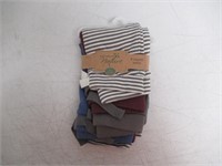 4-Pk Touched by Nature 0-3M Organic Harem Pants,