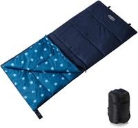 Pacific Pass Kids 50F Envelope Sleeping Bag for
