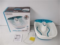 "Used" HoMedics Bubble Mate Foot Spa, Toe-touch