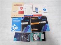10 Various Cell Phone Screen Protectors