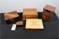 Wooden Boxes, Cigar Box