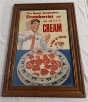 1950's food poster.