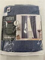 COUTURE BLACKOUT INSULATED CURTAINS 2 PACK