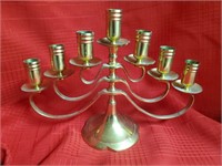 Vintage Solid  Brass Candelabra