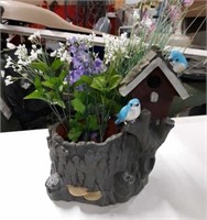 Birdhouse Planter