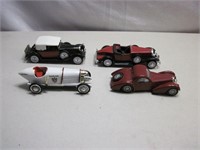 Lot of 4 Diecast Cars