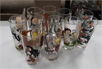 Vintage Loony Tunes Collector Glasses