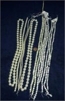 Fresh Water Pearls & White Beads