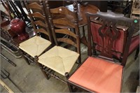 SET OF THREEE CHAIRS
