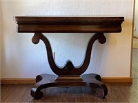 Vintage Convertible Console Table