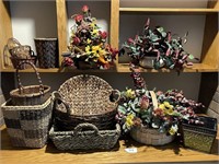 Asst. Baskets and Floral Arrangements