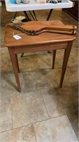 Fireplace Bellow & Accent Table