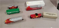 Assorted Train Cars and Engines - Life Like and