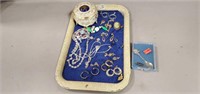 Tray of Assorted Jewelry- Necklaces, Bracelets,