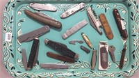 Various Pocket Knives