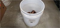 Plastic Bucket With Heavy Duty Hook and Chain